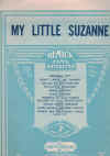 My Little Suzanne (1921) sheet music