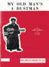 My Old Man's A Dustman (1960) Lonnie Donegan sheet music