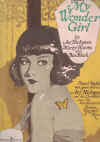 My Wonder Girl (1920) sheet music