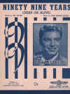 Ninety Nine Years (Dead Or Alive) used sheet music