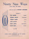 Ninety Nine Ways (For Losin' The Blues) used sheet music