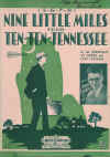 (5-6-7-8) Nine Little Miles From Ten-Ten-Tennessee (1930) sheet music