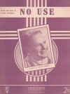 No Use by Hazel Johnson used sheet music