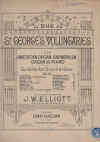 The St George's Voluntaries for American Organ Harmonium Organ or Piano Suitable for Church and Home 
Volume III selected and arranged by J W Elliott (c.1910) used organ music book for sale in Australian second hand music shop