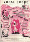 Annie Get Your Gun Vocal Score (1947) used vocal score for sale in Australian second hand music shop