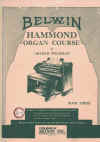 Belwin Hammond Organ Course Book 3