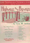 The Strolling Players from 'Highways and Byways' piano duet by Cora W Jenkins Grade 1-2 John Thompson's Students Series Four-Hand Pieces For Junior Pianists 
used piano duet sheet music score for sale in Australian second hand music shop