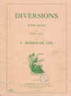 Diversions Four Pieces For Piano Duet