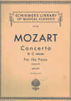 Mozart Concerto in C Minor for the Piano K.491 (Bischoff) Two Piano Score used piano duet sheet music score for sale in Australian second hand music shop