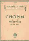 Chopin Mazurkas For The Piano