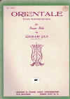 Orientale from 'Kaleidoscope' Op.50 No.9 sheet music