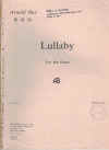 Lullaby (Berceuse) For The Piano sheet music