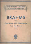 Brahms Capriccios and Intermezzos For Piano Complete Op.76 sheet music