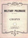 Chopin Military Polonaise Op.40 No.1 sheet music
