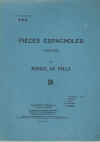 de Falla Andaluza No.4 of Pieces Espagnoles sheet music