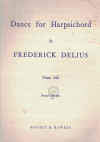 Delius Dance For Harpsichord sheet music