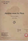 Claude Debussy Jardins sous la Pluie sheet music