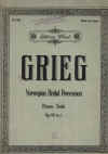 Edvard Grieg piano sheet music