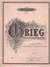 Edvard Grieg piano sheet music