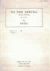 Edvard Grieg piano sheet music