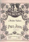 Petite Valse by Paul Juon Op.1 No.6 sheet music