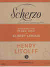 Litolff Scherzo from Concerto Symphonique No.4 sheet music