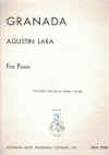 Granada (Fantasia Espagnola) by Augustin Lara sheet music