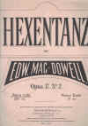 MacDowell Hexentanz (Witches Dance) Op.17 No.2 sheet music