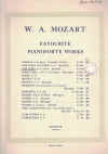 Mozart Fantasia in C Minor K. 396 sheet music