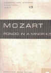 Mozart Rondo in A minor K.511 sheet music