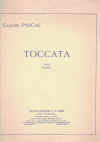 Toccata pour Piano -by- Claude Pascal sheet music