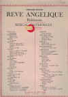 Reve Angelique (Reve Angelique) -by- Anton Rubinstein Op. 10 No. 22 (Kamennoi-Ostrow). Simplified Edition sheet music