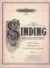 Sinding Rustle Of Spring Op.32 No.3 sheet music