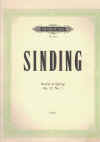Christian Sinding Rustle Of Spring Op.32 No.3 sheet music