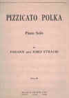 Strauss Pizzicato Polka In French Style piano sheet music