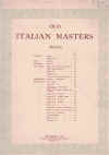 Domenico Scarlatti piano sheet music