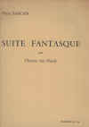 Pierre Sancan Suite Fantasque pour Clavecin (ou Piano) used sheet music score for sale in Australian second hand music shop