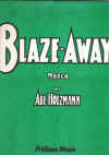 Blaze-Away March used sheet music