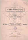 Charmeuse (valse-intermezzo) by Robert Coningsby Clarke for Pianoforte (1910) used original piano sheet music score for sale in Australian second hand music shop