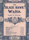 The Black Hawk Waltz used sheet music