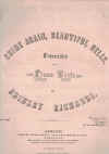 Chime Again Beautiful Bells composed by R Bishop transcribed by Brinley Richards (1895) used original piano sheet music score for sale in Australian second hand music shop