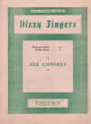 Dizzy Fingers used sheet music