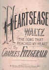 Heartsease Waltz on 'The Song That Reached My Heart' used sheet music