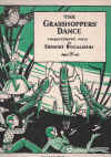 The Grasshoppers' Dance (Characteristic Piece for Piano) by Ernest Bucalossi (1934) 
used original piano sheet music score for sale in Australian second hand music shop