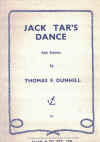 Jack Tar's Dance for easy piano used sheet music