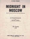 Midnight in Moscow used sheet music