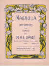 Magnolia Intermezzo For Piano by M A E Davis used original piano sheet music score for sale in Australian second hand music shop