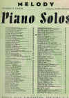 Melody by Brig General Charles G Dawes used sheet music