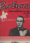 Pony Express used sheet music