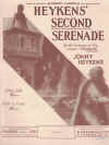 Jonny Heykens Second Serenade sheet music